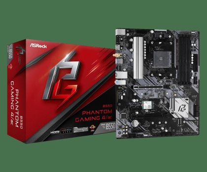 MB AM4 ASROCK B550 Phantom Gaming 4/AC