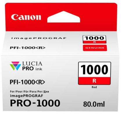 CANON PFI-1000R RED INKJET CARTRIDGE