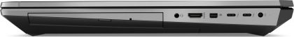 Laptop Workstation HP Zbook 17 G6, Procesor 9th Generatio Intel Core i7-9850H up to 4.6GHz, 17.3" FHD (1920x1080) anti-glare, ram 16GB (1x16GB) 2666MHz DDR4, 512GB SSD M.2 PCIe NVMe, NVIDIA Quadro RTX 3000 6GB GDDR6, culoare Grey, Windows10 Pro