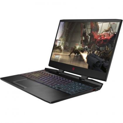 Laptop HP OMEN, Procesor 9th Generation Intel Core i7-9750H up to 4.5GHz, 15.6"FHD (1920x1080) IPS anti-glare 144Hz, ram 16GB (2x8GB)  2666MHz DDR4, 512GB M.2 PCIe NVMe, NVIDIA GeForce GTX 1660Ti 6GB GDDR6, culoare Black, Dos