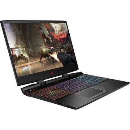 Laptop HP OMEN, Procesor 9th Generation Intel Core i7-9750H up to 4.5GHz, 15.6"FHD (1920x1080) IPS anti-glare 144Hz, ram 16GB (2x8GB)  2666MHz DDR4, 512GB M.2 PCIe NVMe, NVIDIA GeForce GTX 1660Ti 6GB GDDR6, culoare Black, Dos
