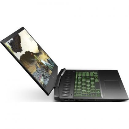Laptop HP Pavilion Gaming, Procesor 9th Generation Intel Core i7-9750H up to 4.5GHz, 15.6"FHD (1920x1080) IPS anti-glare, ram 16GB (2x8GB) 2666MHz DDR4, 512 SSD M.2 PCIe NVMe+1TB HDD 7200 rpm, NVIDIA GTX 1650 4GB GDDR5, culoare Black, Dos