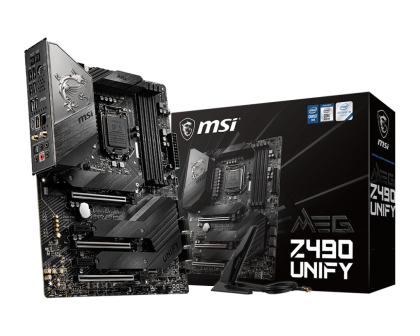 MB MSI AMD MEG Z490 UNIFY