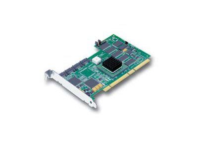 RAID LSI LOGIC MegaRAID SATA 150-4 Serial ATA-150 PCI 64 4ch 64MB (Level 0,Level 1,Level 10,Level 5), 1-pack