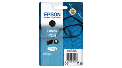 EPSON 408 BLACK INKJET CARTRIDGE