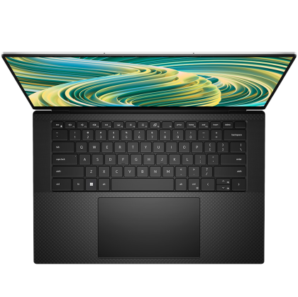 Laptop Dell XPS 15 9530, Procesor Intel Core i7 13700H up to 5.0GHz, 15.6" FHD+ (1920x1200) WVA anti-glare 500nits, ram 16GB (2x8GB) 4800MHz DDR5, 512GB SSD M.2 PCIe NVMe, Intel Arc A370M 4GB GDDR6, culoare silver, Windows11 Pro