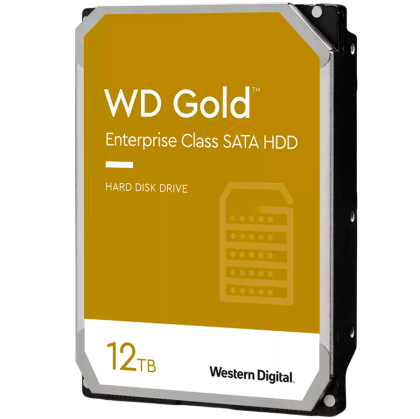 HDD Server WD Gold 12TB CMR 512e, 3.5'', 256MB, 7200 RPM, SATA