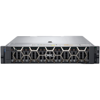 Dell PowerEdge R750xs Rack Server,Intel Xeon 4314 2.4G(16C/32T),16GB RDIMM 3200MT/s,2x960GB SSD SATA RI(up to 8x3.5'' SAS/SATA),BOSS Blank,PERC H755,iDRAC9 ENT,Bezel,Broadcom 5720,Dual Hot-plug PSU(1+1)1100W Titanium,3Yr NBD