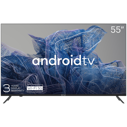 55', UHD, Google Android TV, Black, 3840x2160, 60 Hz, , 2x10W, 83 kWh/1000h , BT5, HDMI ports 4, 24 months