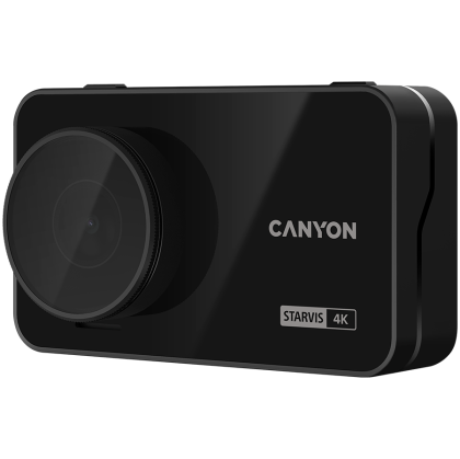 CANYON car recorder DVR40GPS UltraHD 2160p Wi-Fi GPS Black