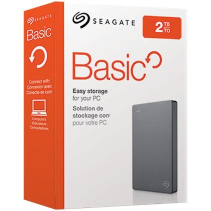 HDD Extern SEAGATE Basic Portable Drive 2TB, 2.5'', USB 3.0, 170g