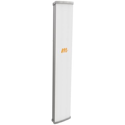 Mimosa 4.9-6.4 GHz 45 Deg Sector Antenna, 22 dBi Beamforming gain, 4 Port , includes LMR 240 Type N to Type N cables (4) and mounting brackets (2), 100-00084