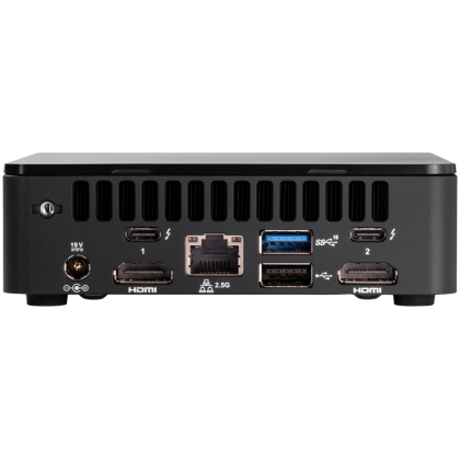 ASUS NUC 12 Pro Kit NUC12WSKi5, Core i5-1240P Processor, 4xUSB, M.2 22x80 NVMe; 22x42 SATA, 2,5Gbe LAN, 2xHDMI, 2x Thunderbolt 4 (USB-C+DP), no cord, single unit, EAN:5032037248600