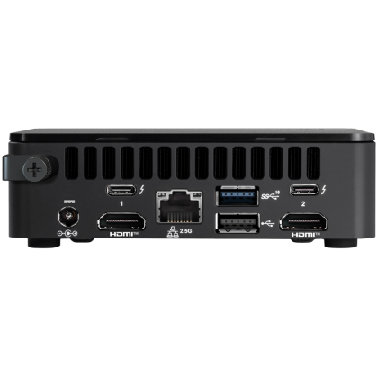ASUS NUC 13 Pro Kit, NUC13ANKi5, Core i5-1340P Processor, 4xUSB, M.2 22x80 NVMe; 22x42 SATA, 2,5Gbe LAN, 2xHDMI, 2x Thunderbolt 4 (USB-C+DP), EU cord, single unit, EAN:5032037267366