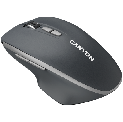 CANYON mouse MW-21 BlueLED 7buttons Wireless Dark Grey