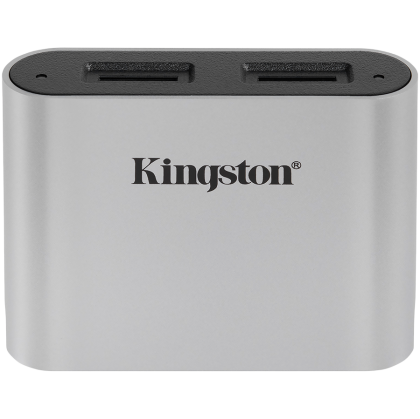 Kingston USB3.2 Gen1 Workflow Dual-Slot microSDHC/SDXC UHS-II Card Reader, EAN: 740617307757