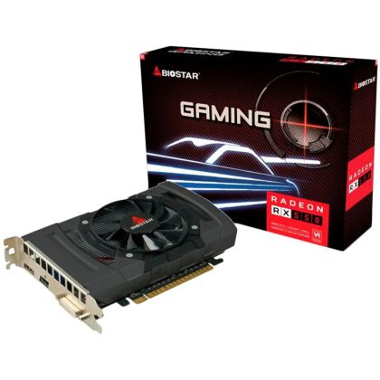 Biostar Video Card AMD Radeon RX550, 2GB, GDDR5, PCIE3 /Fan
