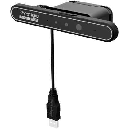 Prestigio Solutions Video Conferencing Windows Hello Camera: FHD, 2MP, 2 mic, 1m (Range), Connection via USB 3.0