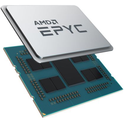 AMD CPU EPYC 7002 Series 32C/64T Model 7502 (2.5/3.35GHz Max Boost,128MB, 180W, SP3) Tray