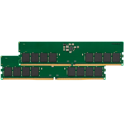 Kingston 32GB 5600MT/s DDR5 Non-ECC CL46 DIMM (Kit of 2) 1Rx8, EAN: 740617332810