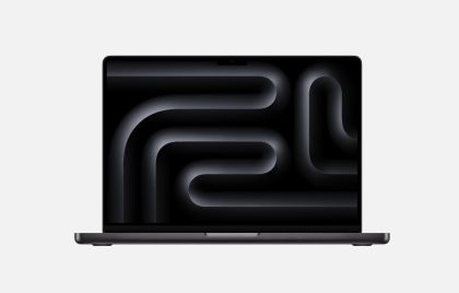Laptop Apple MacBook Pro 16", Procesor Apple M3 PRO, CPU cu 12 nuclee, GPU cu 18 nuclee, 16 nuclee Neural Engine, 14.2"(3456  x 2234) Liquid Retina XDR 1000nits, ram 18GB, 1TB SSD, tastatura INT, culoare black, macOS Sonoma