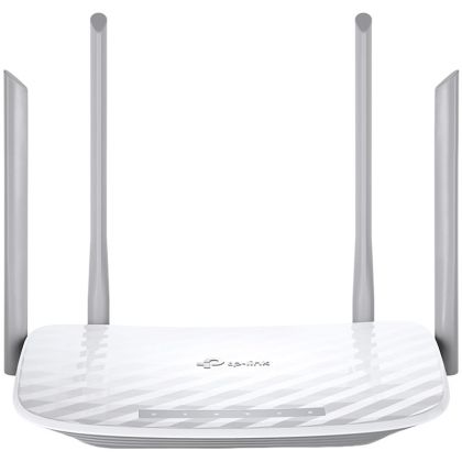 TP-Link AC1200 Wireless Dual Band Gigabit Router,Superfast dual band Wi-Fi, up to 1.2Gbps Wi-Fi speed, 300Mbps 2.4GHz, 867Mbps 5GHz,4 10/1000Mbps LAN Ports ,1 10/1000Mbps WAN Port,1 USB 2.0 Port