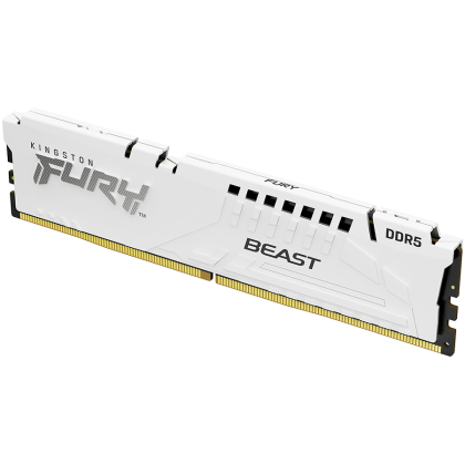 Kingston 16GB 6000MT/s DDR5 CL36 DIMM FURY Beast White EXPO, EAN: 740617333695