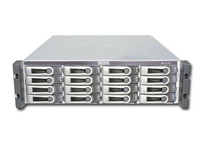 NAS PROMISE VTrak E610s (supported 16 HDD, LAN, Serial, Power Supply - hot-plug / redundant, 3U Rack-mount, SAS/SATA II, Level 0, 1, 10, 5, 50, 6, 1E, 60)