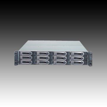 NAS PROMISE VTrak J310s (supported 12 HDD, LAN, Serial, Power Supply - hot-plug / redundant, 2U Rack-mount, SAS/SATA II, JBOD)
