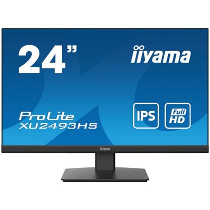 IIYAMA Monitor LED XU2493HS-B5 23.8" IPS 1920 x 1080 @75Hz 250 cd/m² 1000:1 4ms HDMI DP Tilt