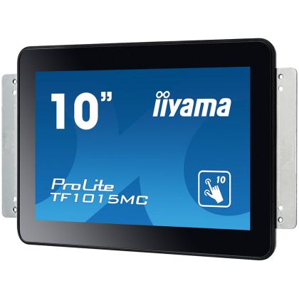 IIYAMA Monitor 10,1" PCAP Bezel Free 10P Touch with Anti-Finger print coating, 1280 x 800, VA panel, DisplayPort, HDMI, VGA, 450cd/m² (with touch), 1300:1, 25ms, USB Interface, Through Glass mode, External Power Adapter, MultiTouch
