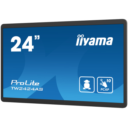 IIYAMA Monitor LED TW2424AS-B1 23.8” Full HD In-cell PCAP 10pt interactive Touch Panel PC with Android OS