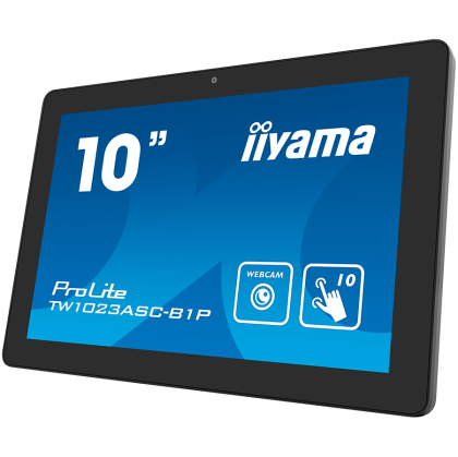 Iiyama ProLite TW1023ASC-B1P - LED monitor10.1" stationary touchscreen 1280 x 800 IPS 450 cd/m² 1000:1 25 ms HDMI speakers black matte