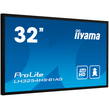 IIYAMA LFD LH3254HS-B1AG  32" Full HD Professional Digital Signage 24/7 1920 x 1080 @60Hz 16:9 500 cd/m² 1200:1 8ms Android 11 OS