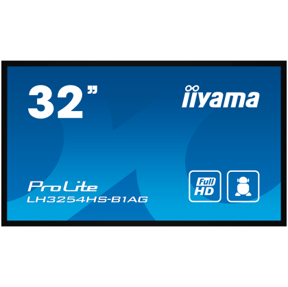 IIYAMA LFD LH3254HS-B1AG  32" Full HD Professional Digital Signage 24/7 1920 x 1080 @60Hz 16:9 500 cd/m² 1200:1 8ms Android 11 OS