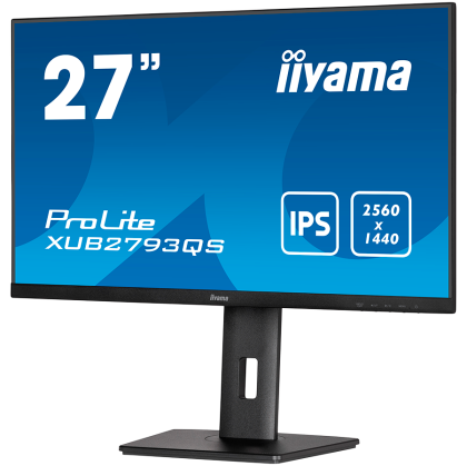 Iiyama 27i ETE IPS-panel ULTRA SLIM LINE 2560x1440 WQHD - Flat Screen - IPS