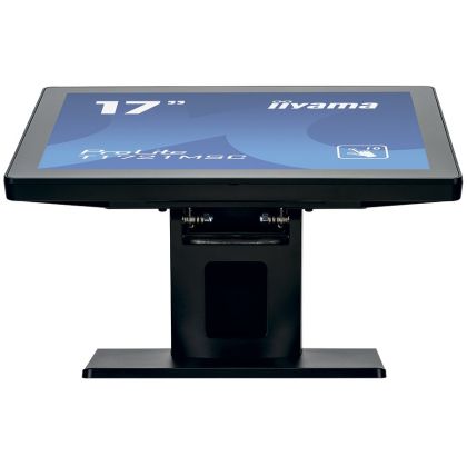 IIYAMA Monitor 17" PCAP Bezel Free Front, 10P Touch, 1280x1024, Speakers, VGA, DVI, 215cd/m² (with touch), 1000:1, 5ms, USB Interface, External Power Adapter, Multitouch with supported OS.