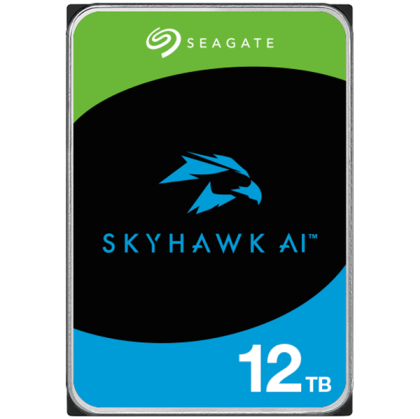 HDD Video Surveillance SEAGATE SkyHawk AI 12TB CMR, 3.5", 512MB, SATA, Rescue Services 3 ani, TBW: 550