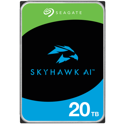 HDD Video Surveillance SEAGATE SkyHawk AI 20TB CMR, 3.5", 512MB, SATA, Rescue Services 3 ani, TBW: 550