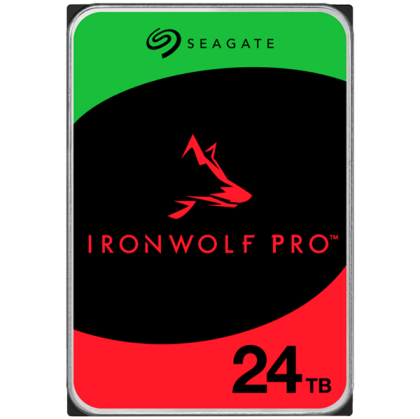 HDD NAS SEAGATE IronWolf Pro 24TB CMR 3.5", 512MB, SATA, 7200RPM, Rescue Services 3 ani, TBW: 550