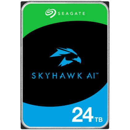 HDD Video Surveillance SEAGATE SkyHawk AI 24TB CMR, 3.5", 512MB, SATA, Rescue Services 3 ani, TBW: 550