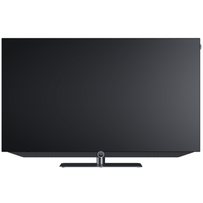 LOEWE TV 55'' Iconic V dr+ (Bild V 55 TV / Klang bar3 mr / Floor stand + Accessory box Iconic), Graphite grey