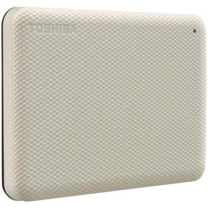 HDD Extern TOSHIBA CANVIO Advance 4TB, 2.5", USB 3.2 Gen1 (5Gbit/s), Backup and Security software, Textured White, 217.5g