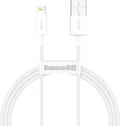 Cablu Baseus Superior CALYS-C02 2m, alb