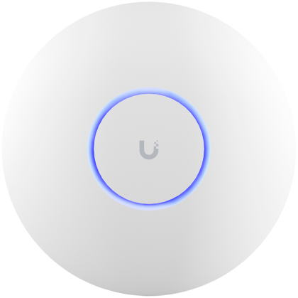 UBIQUITI U7-PRO Ceiling-mount WiFi 7 AP with 6 GHz support, 2.5 GbE uplink, and 9.3 Gbps over-the-air speed, 140 m² (1,500 ft²) coverage