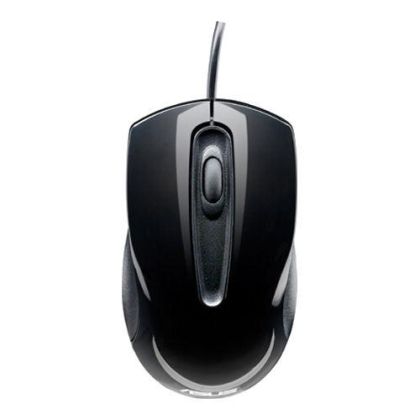AS MOUSE UT200 WIRED BLACK