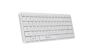 Tastatura wireless Tellur mini, alb