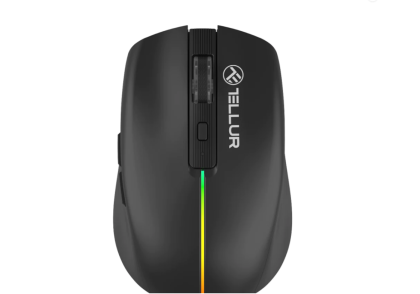 Mouse wireless Tellur Silent Click, negr