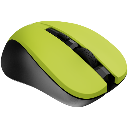 CANYON MW-1, Yellow 2.4GHz wireless optical mouse with 3 buttons, 800/1200/1600 DPI adjustable