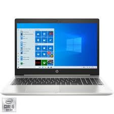 Laptop HP ProBook 450 G7,  Procesor 10th Generation Intel® Core™ i5-10210U up to 4.20 GHz, 15.6"Full HD (1920x1080) IPS anti-glare, ram 8GB 2666MHZ DDR4, 256GB SSDM.2 PCIe NVMe, Intel® UHD Graphics 620, culoare Silver, Windows 10 Pro